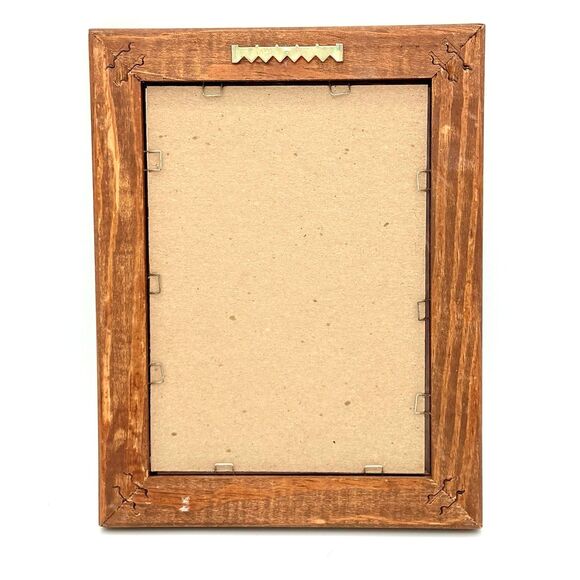 Vintage Pat Richter "Can the Bears Come Out?" Christmas Framed and Matted Print - Picture 4 of 5